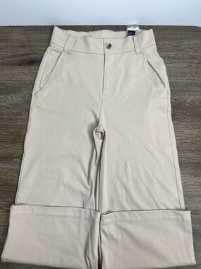 DG2 by Diane Gilman High Rise Wide Leg Pants Size 2 |  Cropped  Stretch Trouser